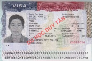 Chúc mừng Trần Việt Quân được cấp visa du học Mỹ!